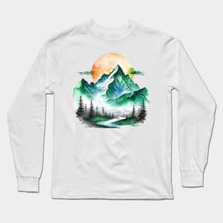 Mount Everest Long Sleeve T-Shirt